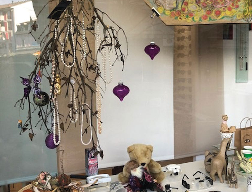 ACR - Association des commerçants de Renens - Vitrine de Noël - Lunettrie de la Mèbre, Renens
