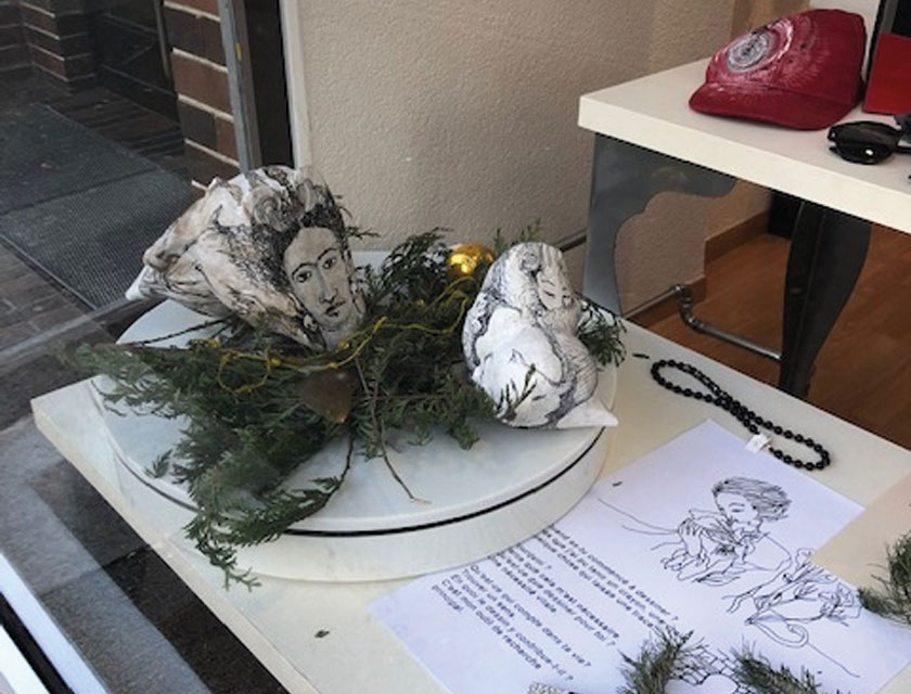 ACR - Association des commerçants de Renens - Vitrine de Noël - Lunettrie de la Mèbre, Renens