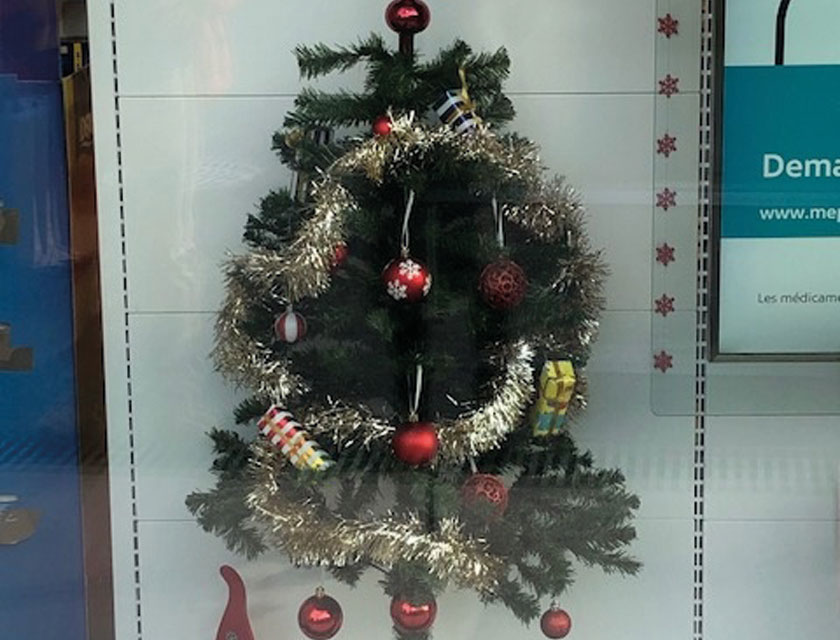 ACR - Association des commerçants de Renens - Vitrine de Noël - Pharmacie Silo, Renens