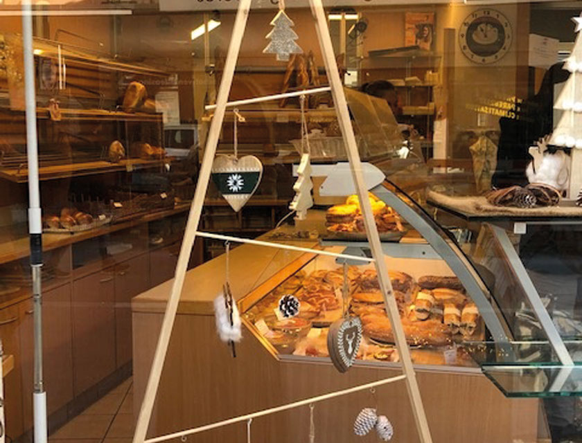 ACR - Association des commerçants de Renens - Vitrine de Noël - Boulangerie Fuchs, Renens