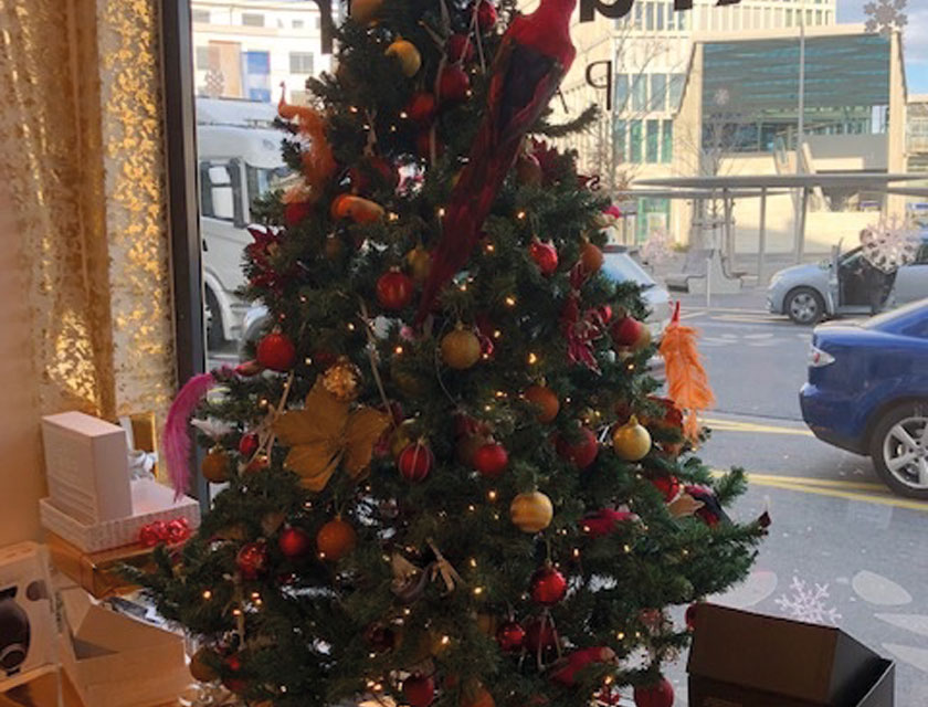 ACR - Association des commerçants de Renens - Vitrine de Noël - Salon Kraemer, Renens