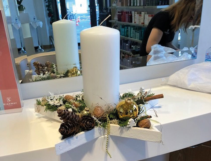 ACR - Association des commerçants de Renens - Vitrine de Noël - Salon Kraemer, Renens